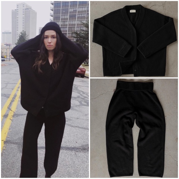 James Street Co oversized cardigan and Leon pants - Picture 6 of 6